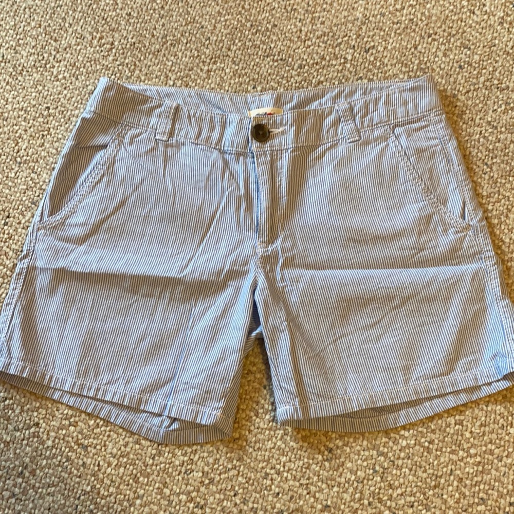Aerie size 2 seersucker shorts